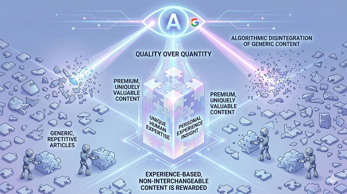 Commodity content: por qué publicar más puede estar dañando tu SEO